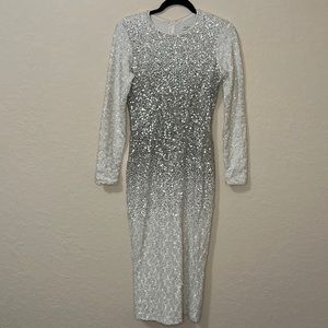 Dress the population sequin dress